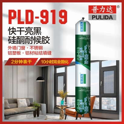 PLD-919 快干亮黑硅酮耐候胶